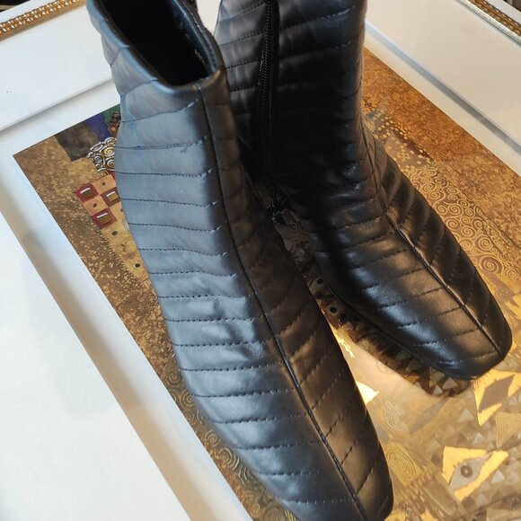 New Napoleoni Boots 8 Black - Picture 2 of 16